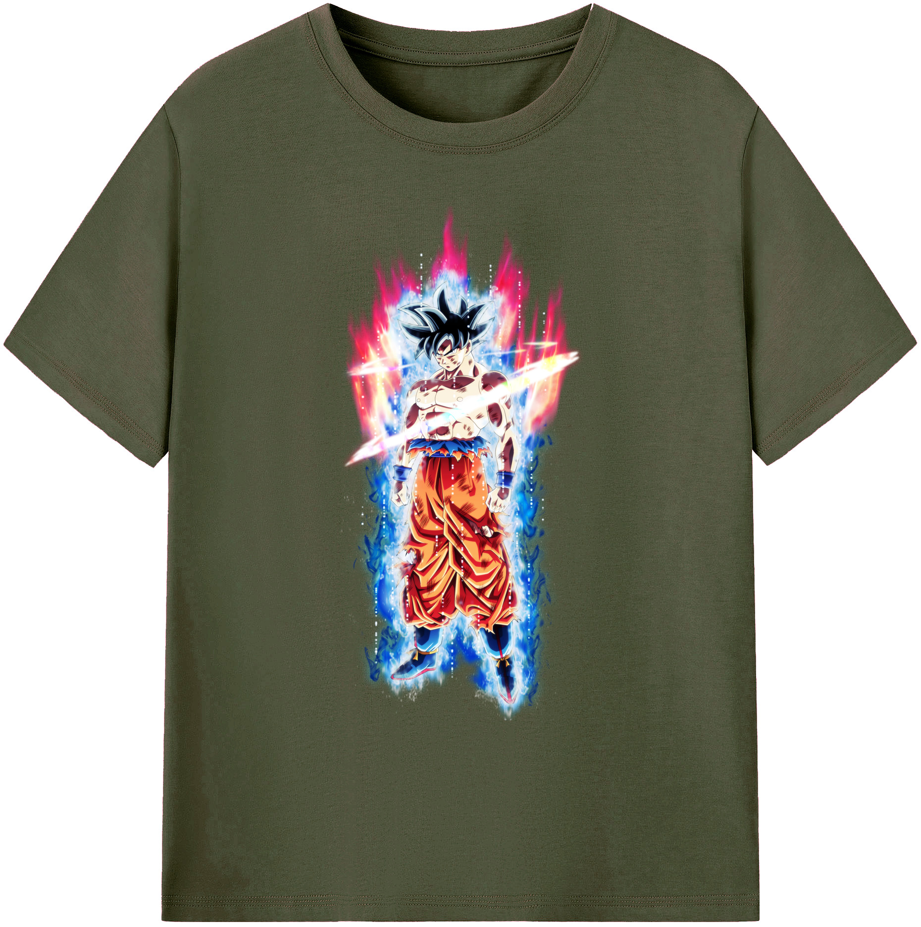 （画像用） ドラゴンボール 孫悟空（そん ごくう）Son Goku カカロット DRAGON BALL Kakarotto 綿100％ メンズ半袖Tシャツ｜肌触りやわらか＆通気性